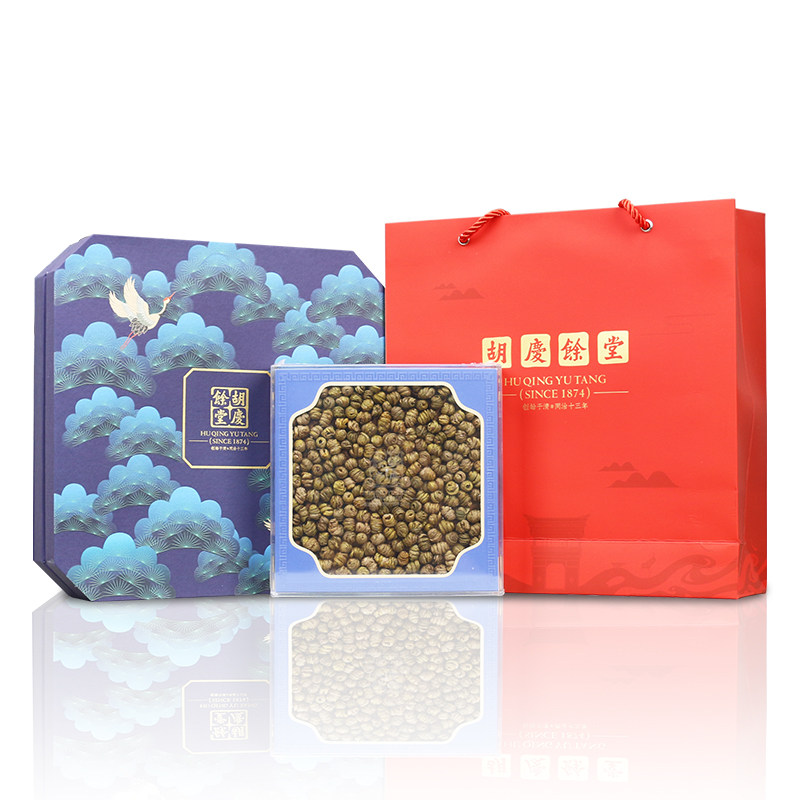 胡庆余堂紫皮i级礼盒100克枫斗 胡庆余堂石斛/枫斗