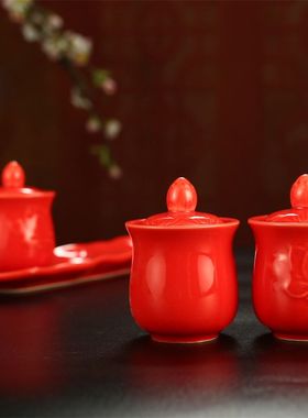 拜祖宗杯子供水杯财神酒盅陶瓷酒杯茶杯土地供奉仙家酒杯供佛水杯