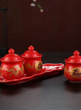 家用现代供水专用杯 财神酒盅仙家杯 道家水杯中式 莲花净水杯