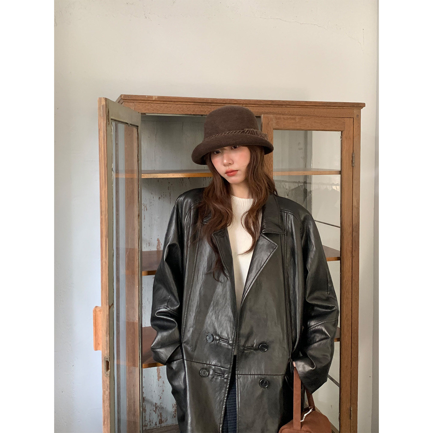 芝士商店~卷边羊毛渔夫帽女2026新款冬季复古礼帽留洋千金风帽子,淘宝优惠券,粉丝福利购,淘宝优惠卷