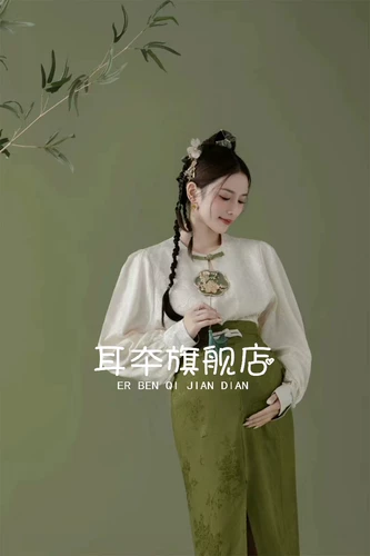 Ретро комплект для матери и ребенка, китайский стиль, реквизит для фотографии