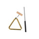 Meier triangle imported brass triangle bell 4 inches 6 inches 8 inches MEINL small percussion instrument accessories triangle bell