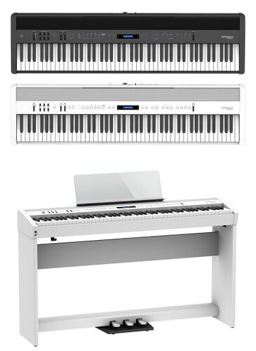 Roland罗兰电钢琴FP60X家用专业演奏便携88键重锤FP90X电子钢琴 - 图1