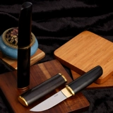 Выживание в дикой природе Дамаск стальной нож