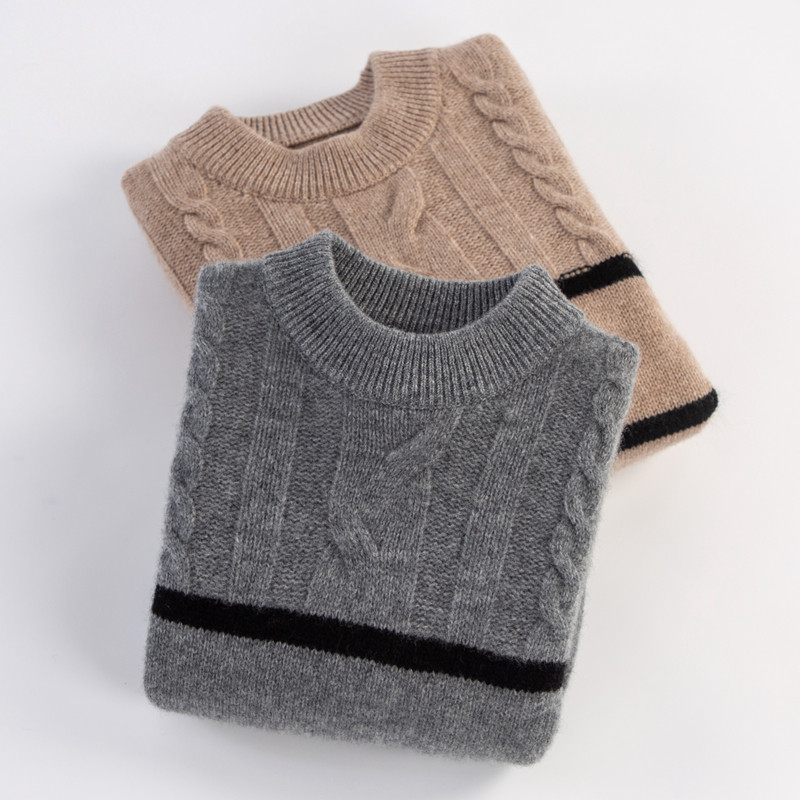 儿童100%纯羊毛衫男童毛衣女童针织衫宝宝打底衫秋冬加厚套头上衣,淘宝优惠券,粉丝福利购,淘宝优惠卷