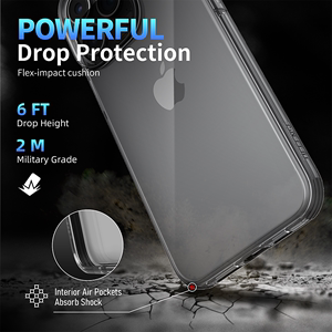 x-doria道瑞轻翼适用iPhone15promax透明手机壳苹果15pro保护套Defense气囊全包防摔保护壳15透明军规保护套