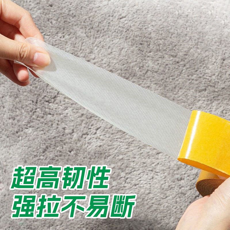 Strong cloth-based double-sided tape High viscosity mesh double-sided tape