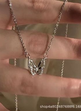 新款项链女款轻奢小众设计ins风百搭简约高颜值闺蜜学生清冷潮流