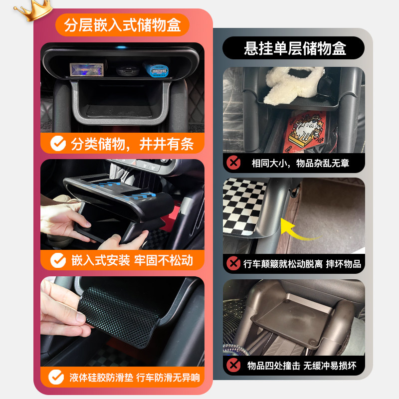 宝马mini中控储物盒电车内饰装饰J01J05收纳ACEMAN置物盒配件用品,淘宝优惠券,粉丝福利购,淘宝优惠卷