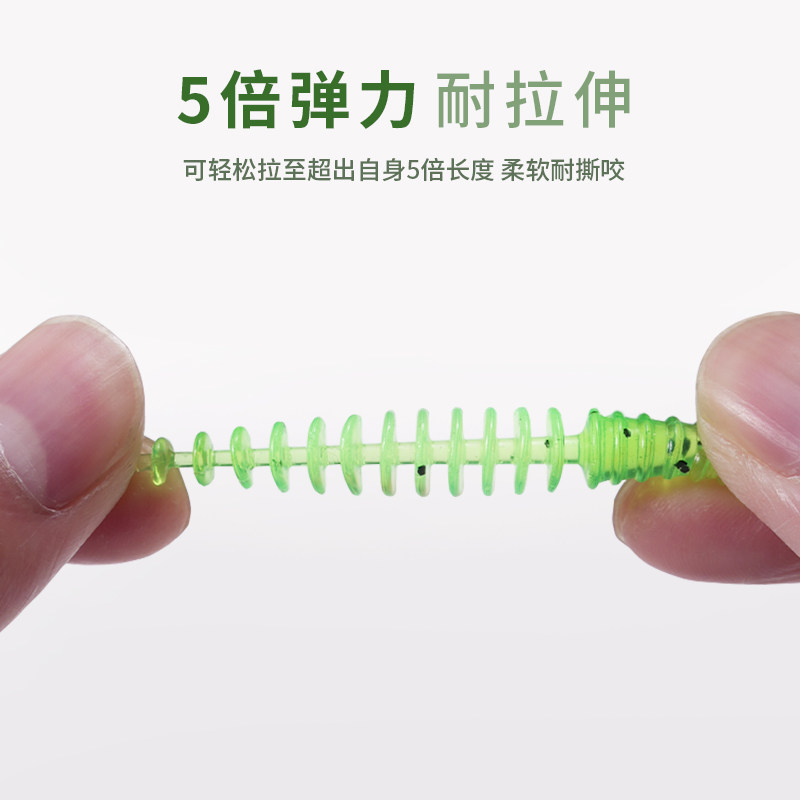 轻舞虫泡泡针尾根钓软饵螺纹路亚浮水仿生微物假饵黑坑野钓鲈鱼,淘宝优惠券,粉丝福利购,淘宝优惠卷