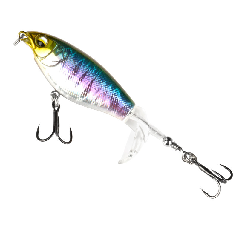 拖拉机路亚饵水面系远投浮水铅笔假饵套装螺旋桨饵淡水钓黑鱼翘嘴,淘宝优惠券,粉丝福利购,淘宝优惠卷