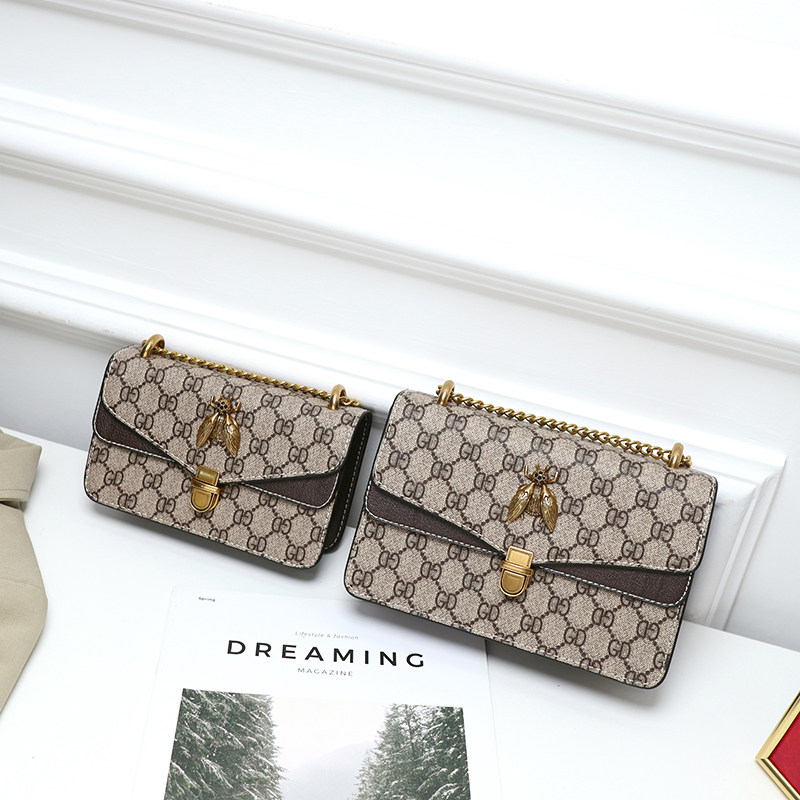 新款2020夏季小ck蜜蜂百搭斜挎包 九耳狐女士包袋