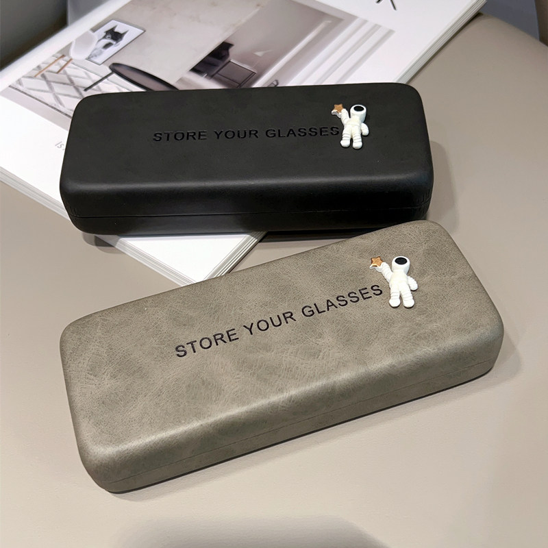 复古简约眼镜盒便携男生女款学生抗压高级感太阳墨镜盒2023年新款,淘宝优惠券,粉丝福利购,淘宝优惠卷