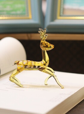 淄博琉璃微景观茶宠家居礼物摆件