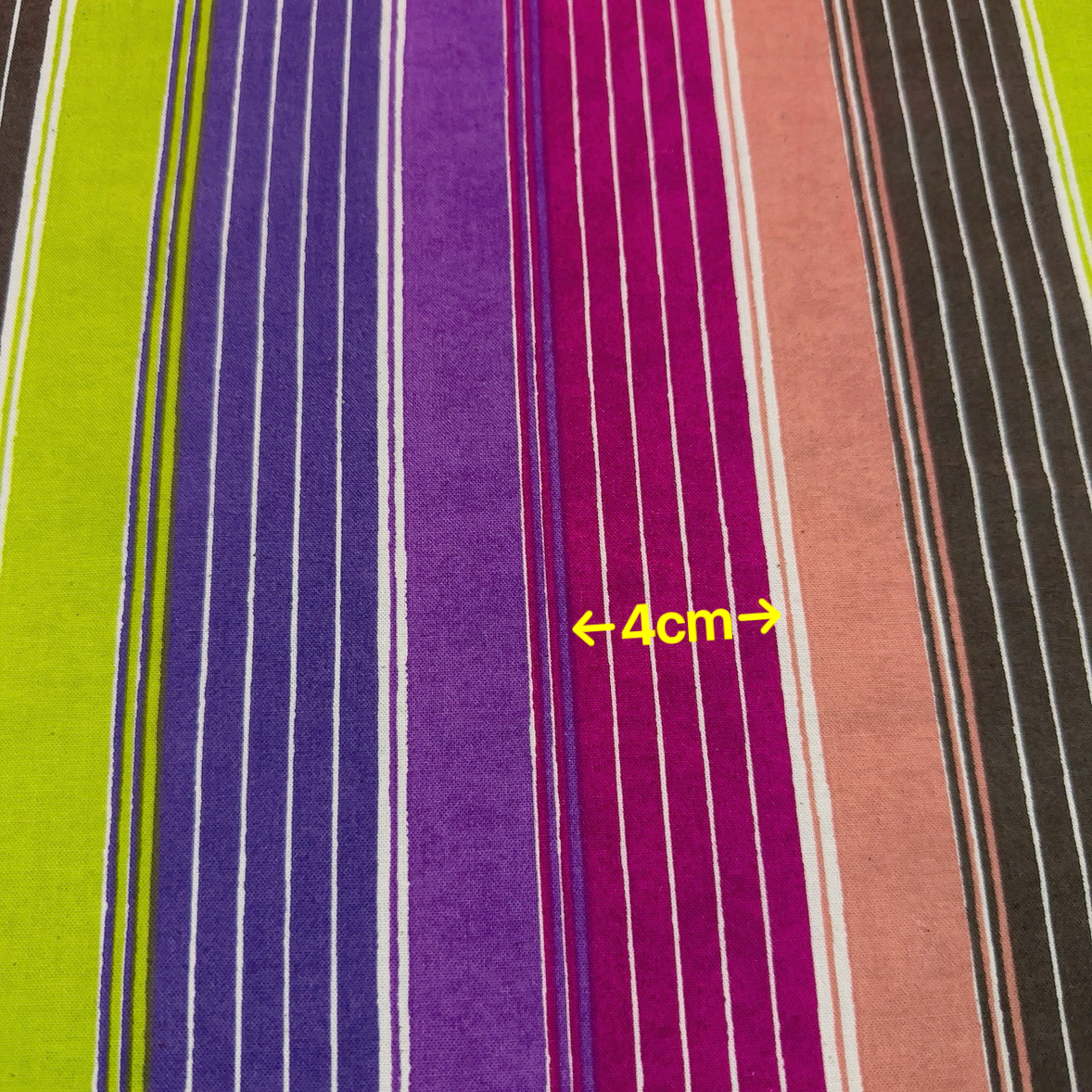 Kokka pure cotton geometric fabric imported from Japan