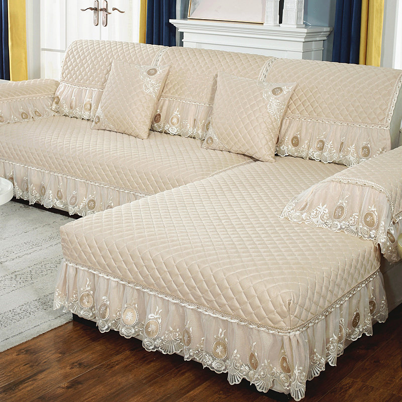 沙发垫欧式四季通用布艺加厚防滑坐垫贵妃全包万能皮沙发套罩定做,淘宝优惠券,粉丝福利购,淘宝优惠卷