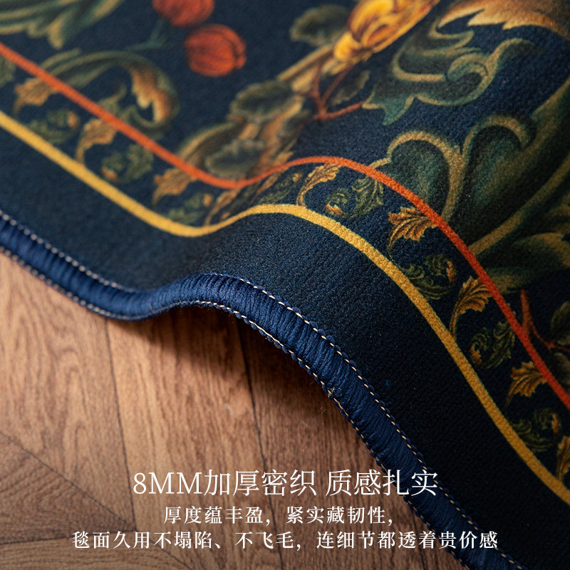 佩里轻奢高级感进门地毯美式复古入户门垫防水防滑玄关门口脚垫,淘宝优惠券,粉丝福利购,淘宝优惠卷