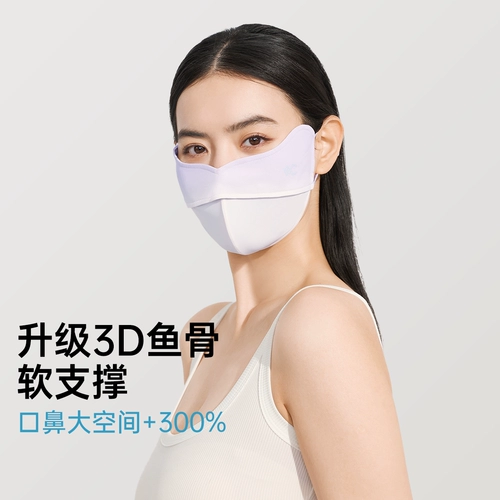 Летняя высококачественная легкая и тонкая дышащая шелковая медицинская маска, защита от солнца, УФ-защита