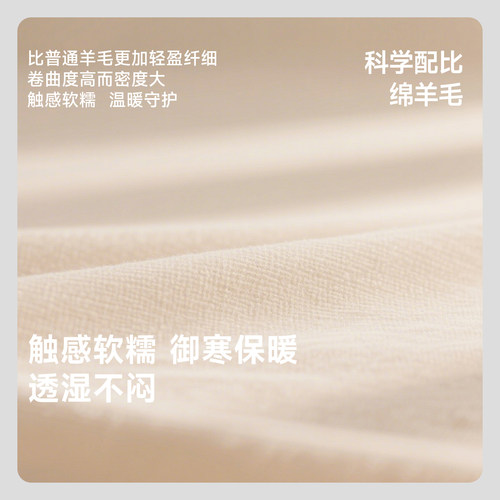 VVC羊毛围巾女秋冬2025新款高级感柔软保暖外搭旅游披肩两用围脖 - 图1