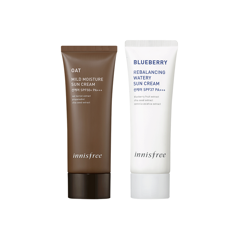 支 悦诗风吟韩国蓝莓燕麦温和保湿高倍防晒霜组合套装 innisfree 2 支 悦诗风吟韩国蓝莓燕麦温和保湿高倍防晒霜组合套装 innisfree 2