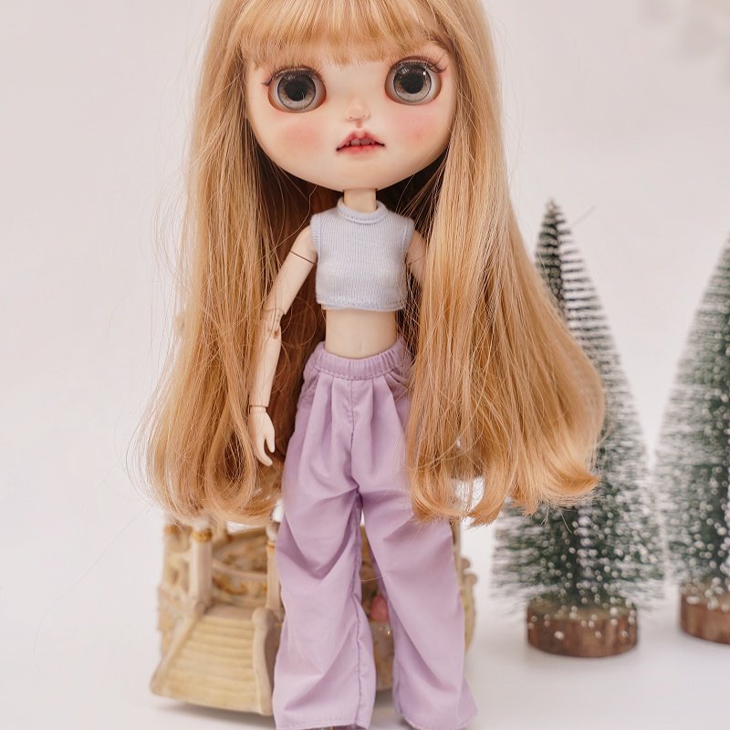 blythe娃衣小布衣服azone licca ob24 芭可比儿手工娃衣T恤 裤子,淘宝优惠券,粉丝福利购,淘宝优惠卷