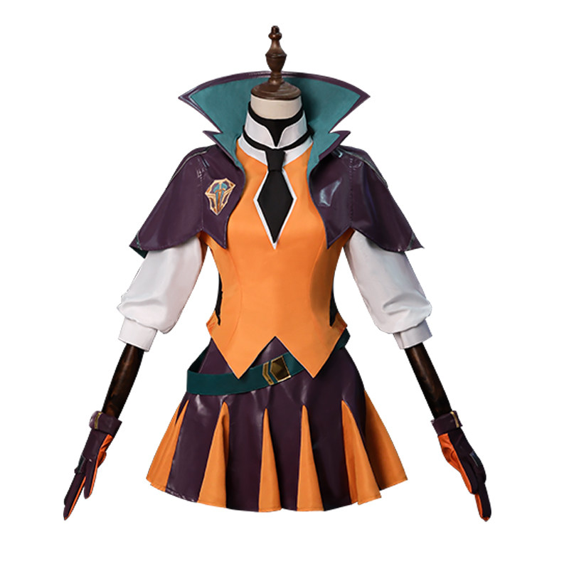 理想 英雄联盟cos服 战斗学院 拉克丝 cosplay服装动漫游戏c服女