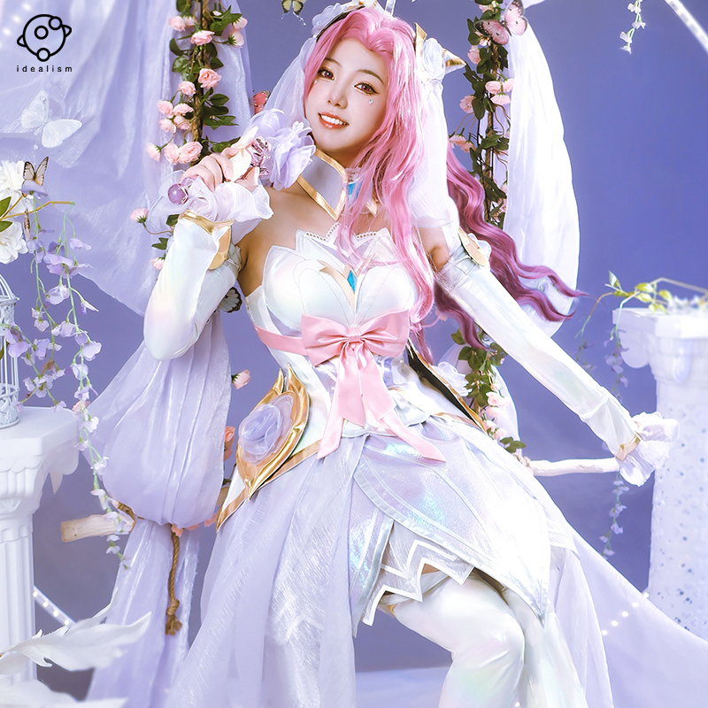 理想lol英雄联盟cos服水晶玫瑰萨勒芬妮cosplay服装动漫游戏c服女