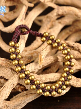 泰国海洋星印巴铃铛特色创意手链