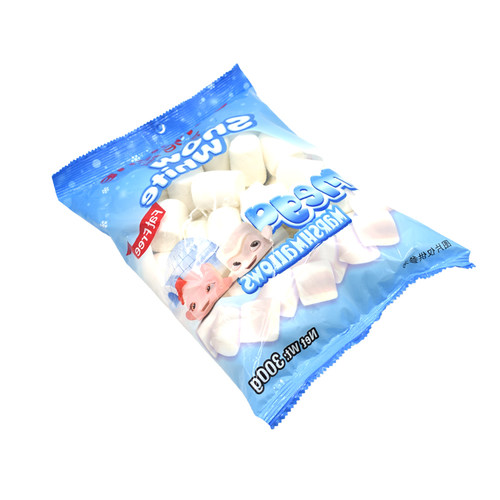 菲律宾棉花糖可尼斯白雪公主300g牛轧糖雪花酥烧烤烘焙纯白大整箱 - 图2