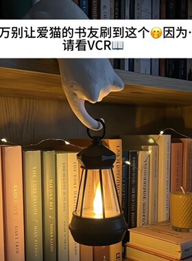 可爱猫咪造型挂钩带灯笼