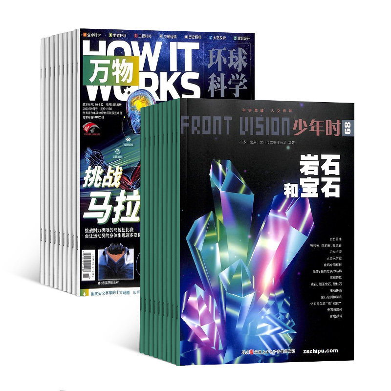 【包邮】万物+少年时杂志组合 2023年6月起订全年订阅共24期杂志铺杂志订阅少儿阅读书籍读物生命科学人文历史文化艺术_虎窝淘