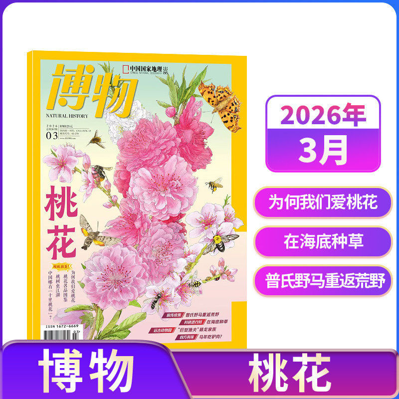 【1-6月现货速发 单期订阅】博物杂志 2025年单期季度半年 2025年订阅 杂志铺 博物增刊典藏版中国国家地理青春版青少年科普课外
