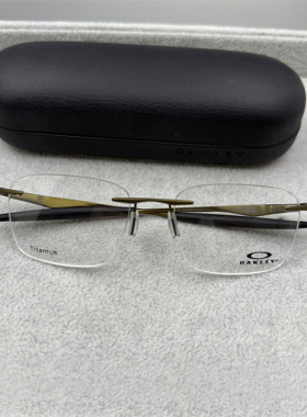 超轻纯钛无框商务休闲近视眼镜框
