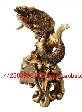 金龙鱼年年有余摆件工艺品