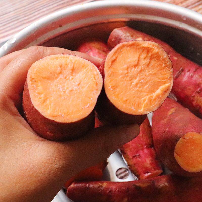 西瓜红蜜薯10斤农家香甜新鲜红薯 果志番薯