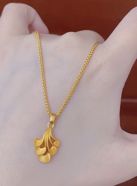 星光链凤尾花项链时尚气质锁骨链