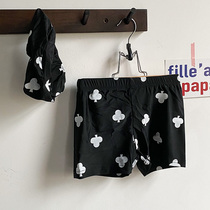 (Disposable Micro-Flawless) Children Swimsuit Pants Boy Summer Middle Boy Boy Swimsuit Quick Dry Holiday Beach Pants Swimming