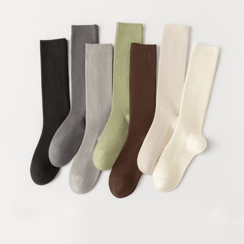 过膝袜子女jk小腿袜秋冬新款棉袜防滑瘦腿袜强压力长筒袜不掉筒,淘宝优惠券,粉丝福利购,淘宝优惠卷