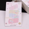 Diy hairpins, hair accessories, hair accessories packaging cardboard
