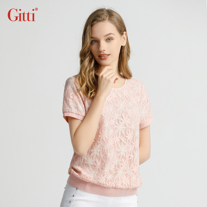  gitti蕾丝衫/雪纺衫