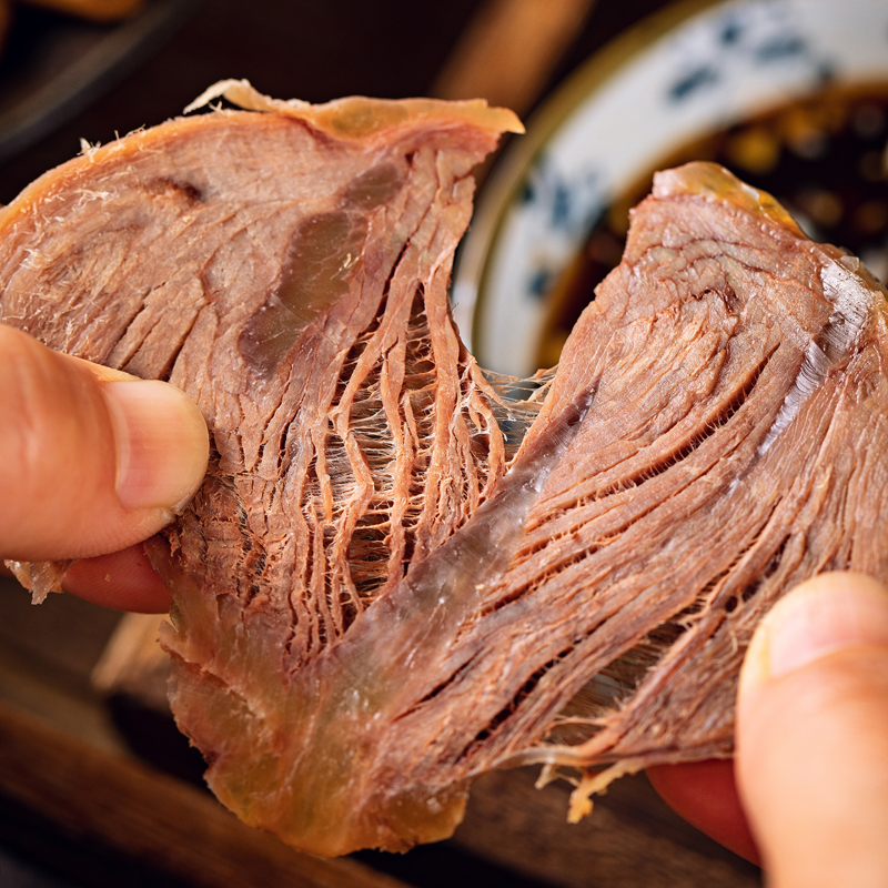 小牛拉图内蒙古五香酱牛肉卤牛肉熟食即食低牛腱子肉干脂真空零食-图2