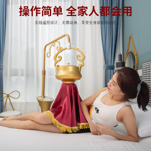 美容院专用艾灸熏蒸仪全身理疗暖宫机器无烟艾熏仪器家用仪加艾绒 - 图2