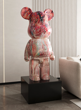 暴力熊大号客厅摆件落地存钱罐