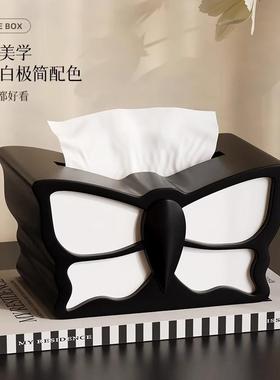 中古风摆件蝴蝶纸巾盒法式抽纸盒