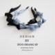 Sweet and versatile headband satin bow hairpin headpiece