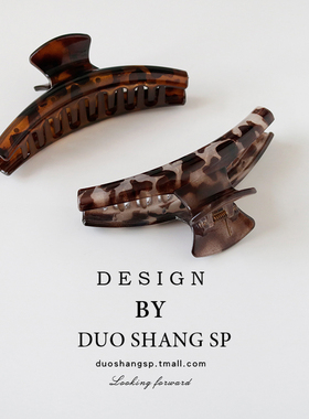 法式高级感鲨鱼夹发量多大抓夹
