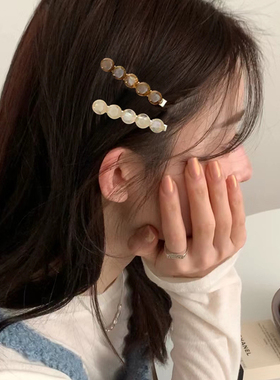 一对装发夹日韩侧边发卡夹子头饰