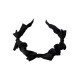 Sweet and versatile headband satin bow hairpin headpiece