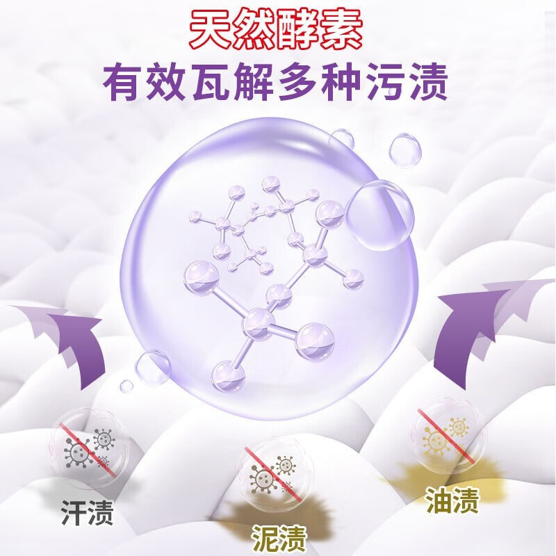 立白超洁薰衣草洗衣液香氛补充袋装实惠装批发旗舰店官方旗舰正品