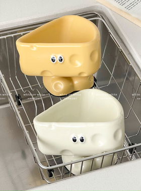 钥匙收纳玄关摆件陶瓷提升幸福感小物玄关置物架客厅装饰品摆件